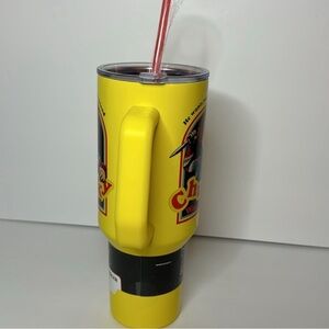 Chucky Yellow Party Cup with Straw